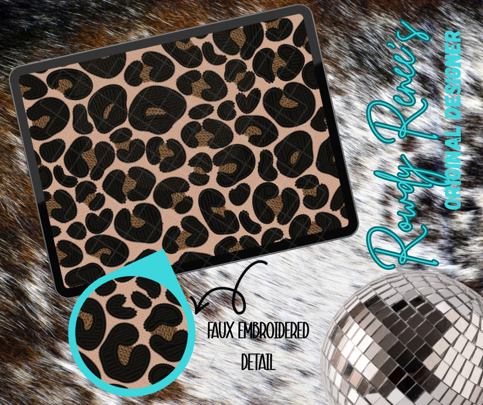 Cheetah faux seamless