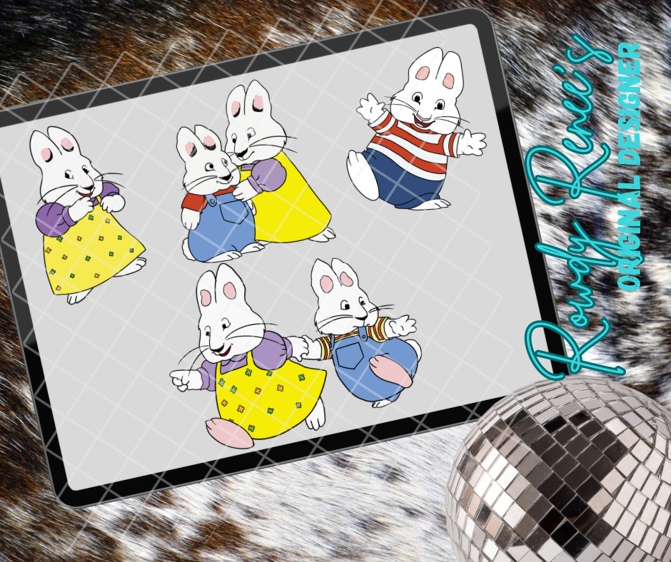 Max and ruby clipart
