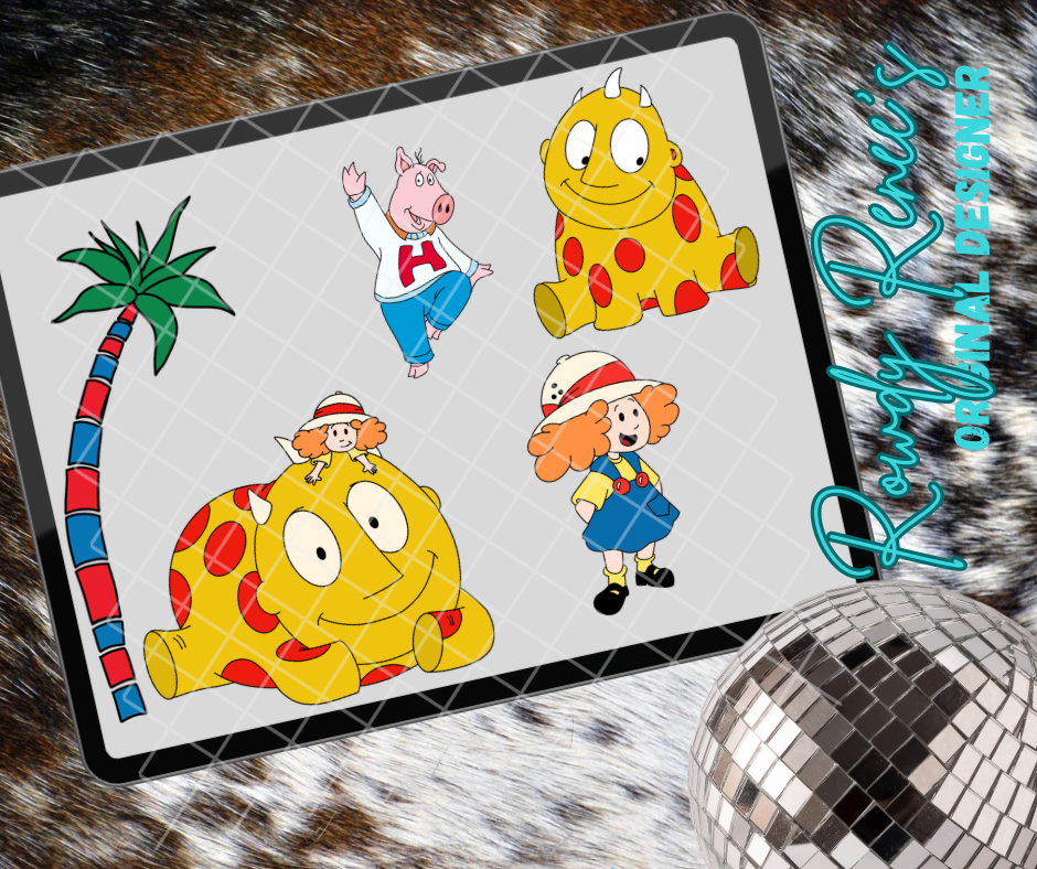Maggie and the ferocious beast clipart
