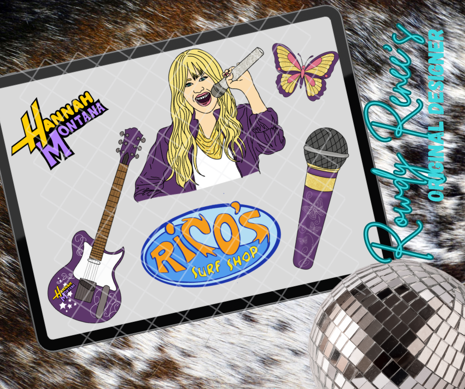 Hannah M clipart pack