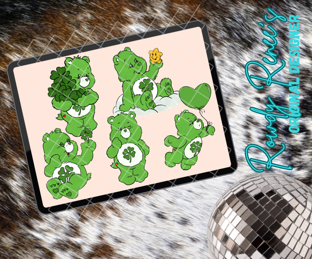 Lucky bear clipart