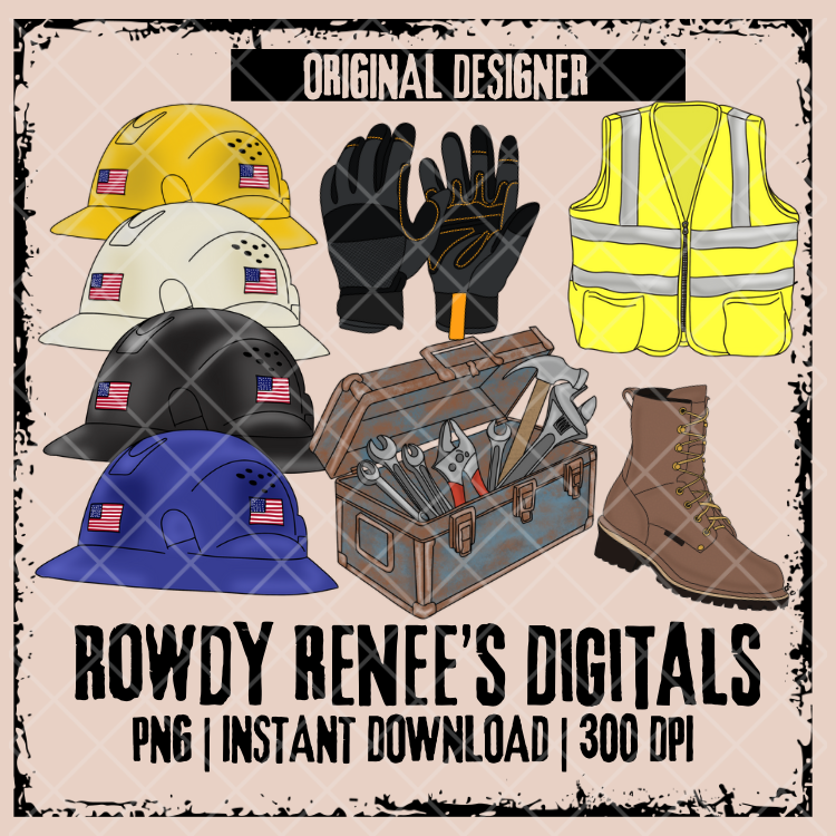 Blue collar clip art