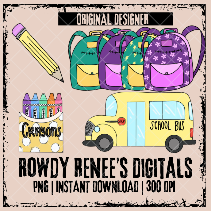 Back to school clip art