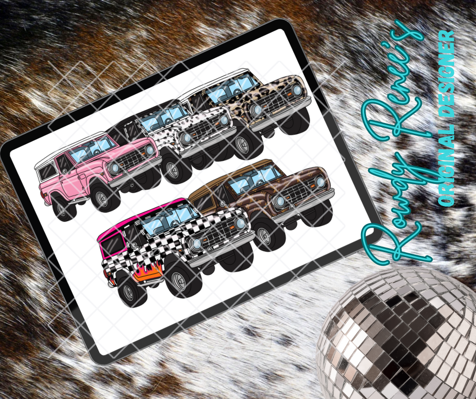 Bronco clipart