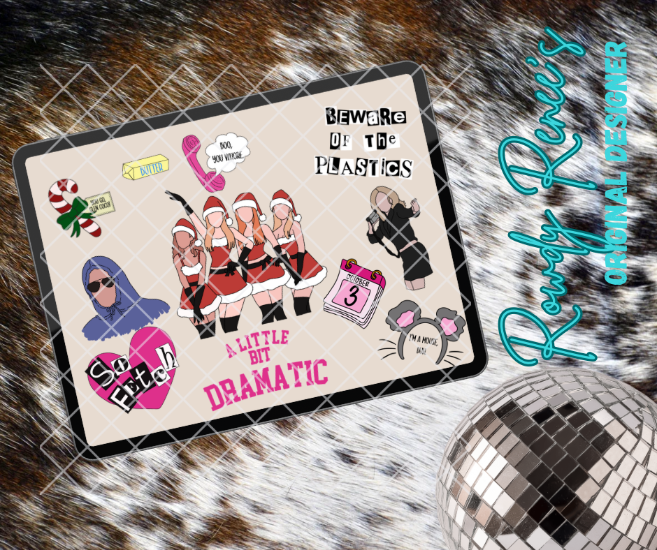 Mean girls clip art bundle 2