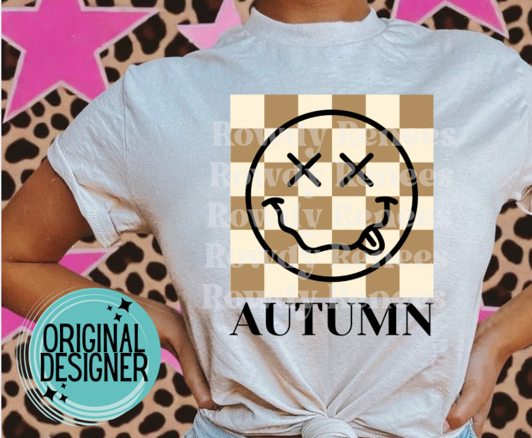 Autumn face