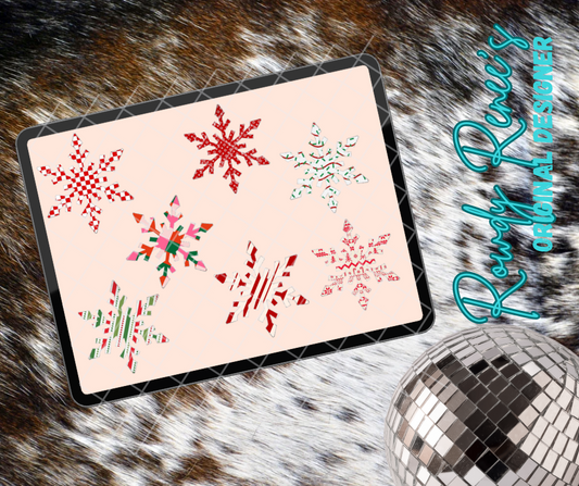 Christmas snowflakes