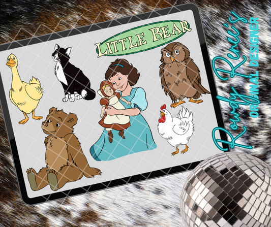 Little bear clipart pack