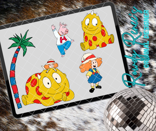 Maggie and the ferocious beast clipart