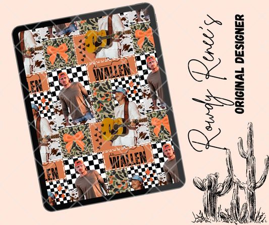 Wallen collage seamless