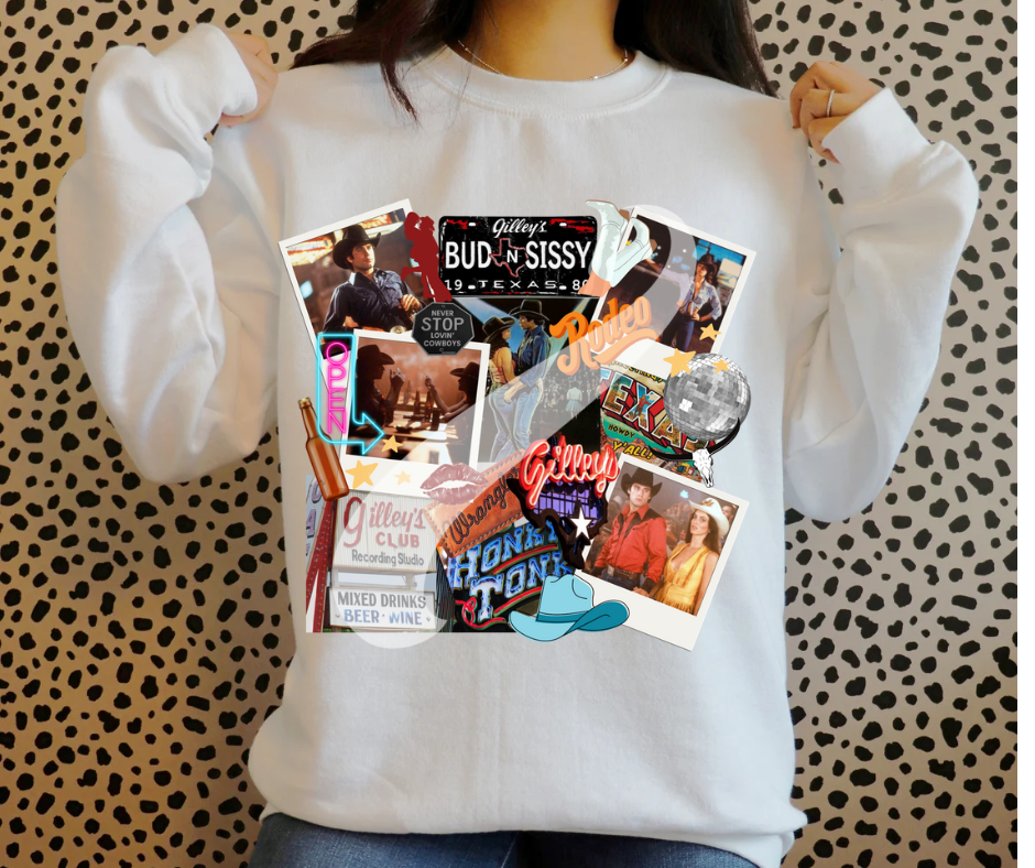 Urban cowboy collage