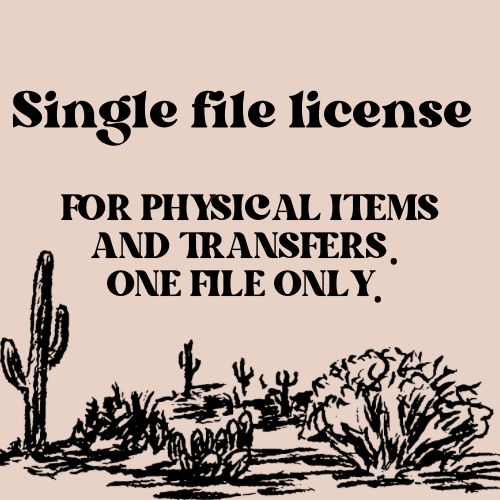 Single file license