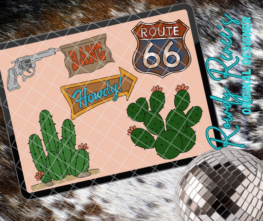 Western bundle clipart pack