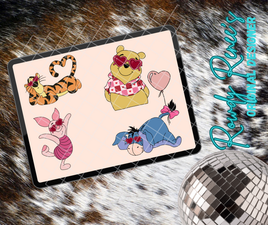 Pooh valentines