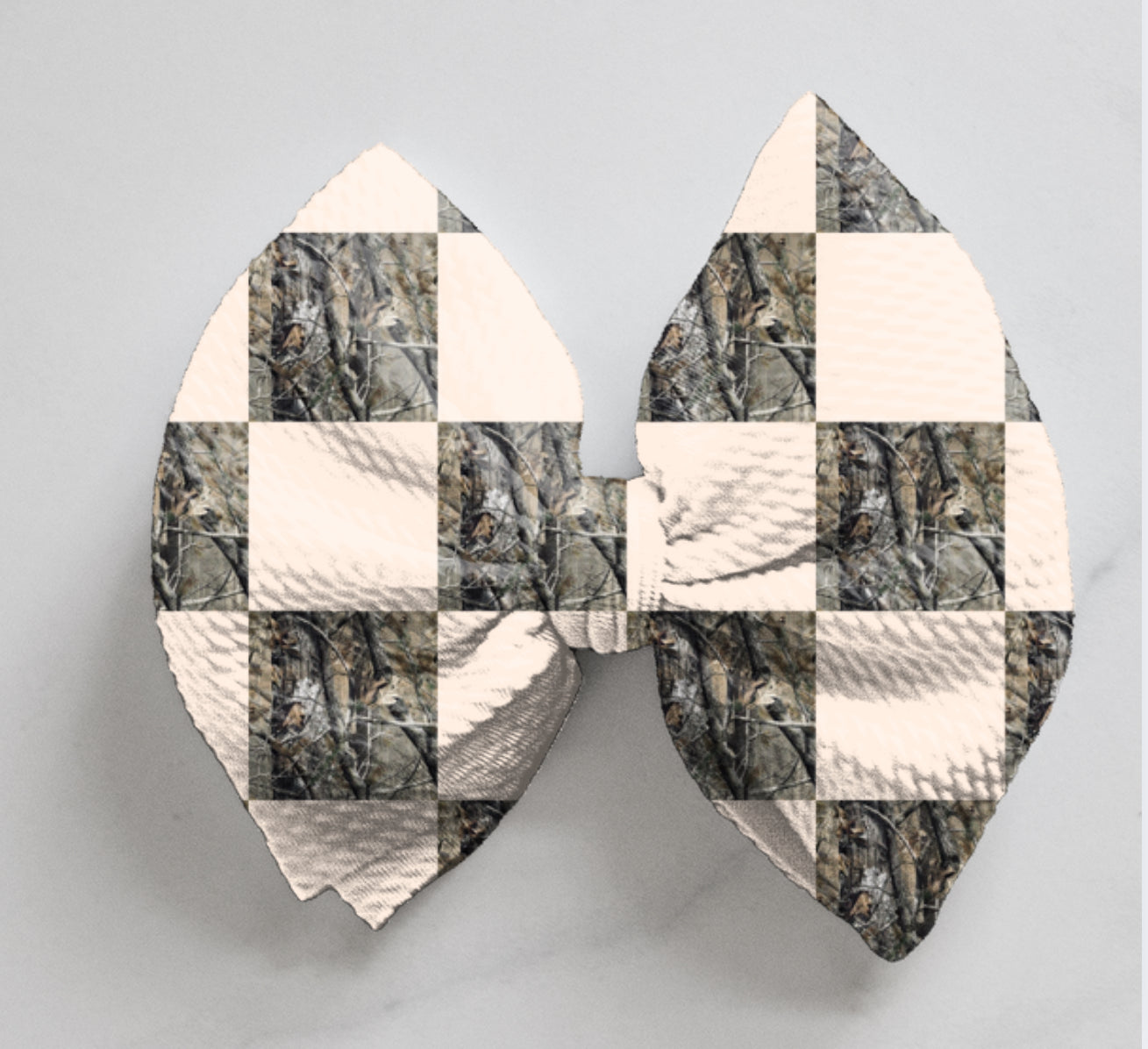 White checkered camo