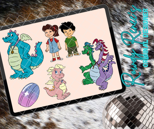 Dragon tales clipart