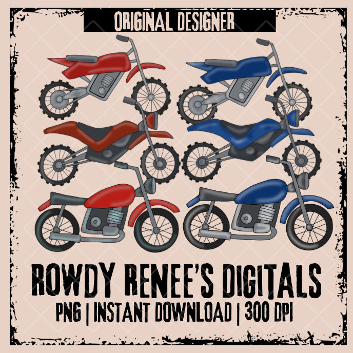 Motorbike clip art