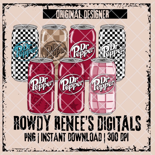 Dr Pepper cans