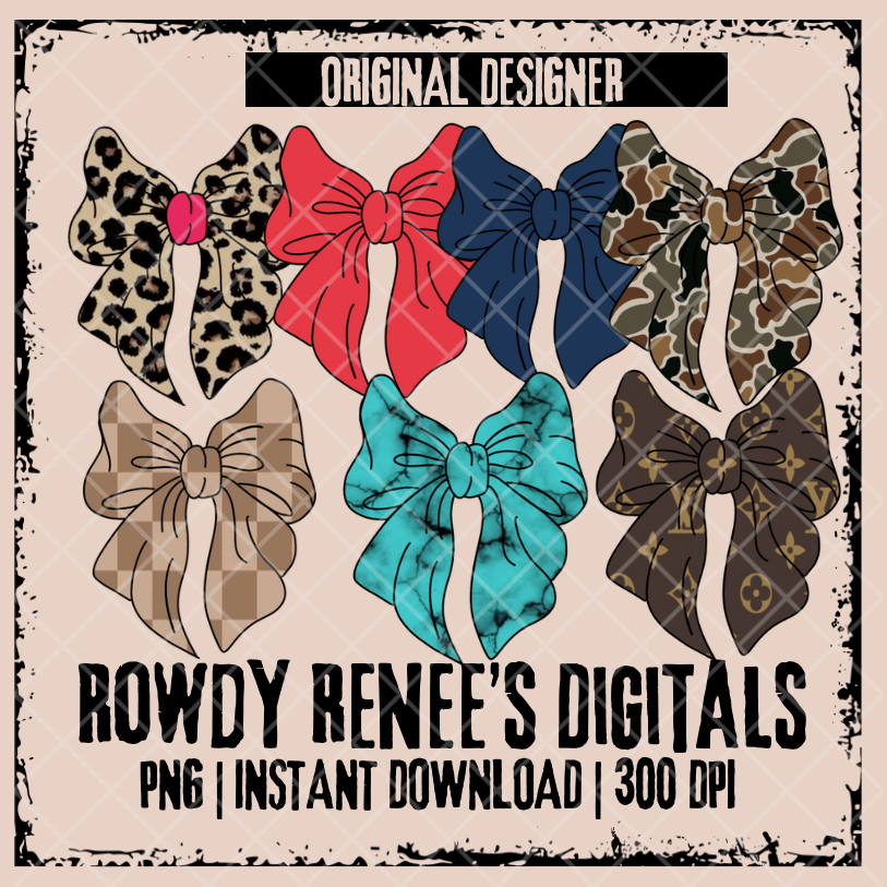 Patterned bows