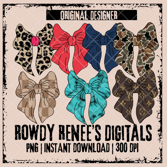 Patterned bows