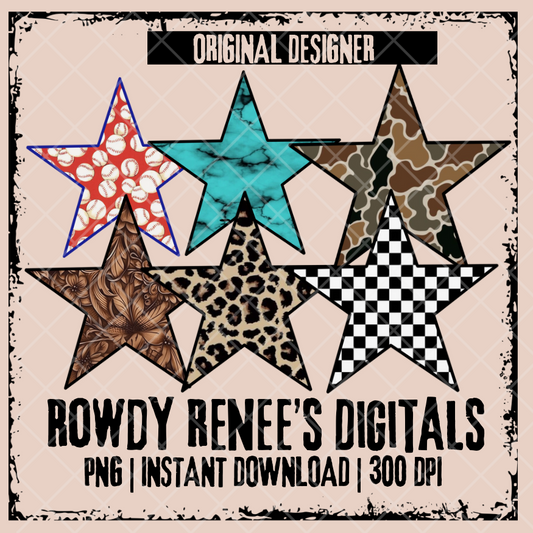 Patterned star bundle
