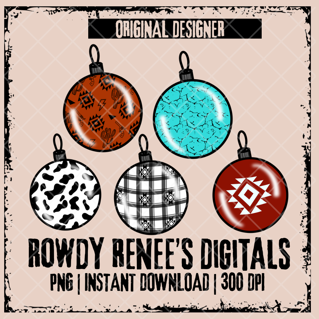 Western ornaments