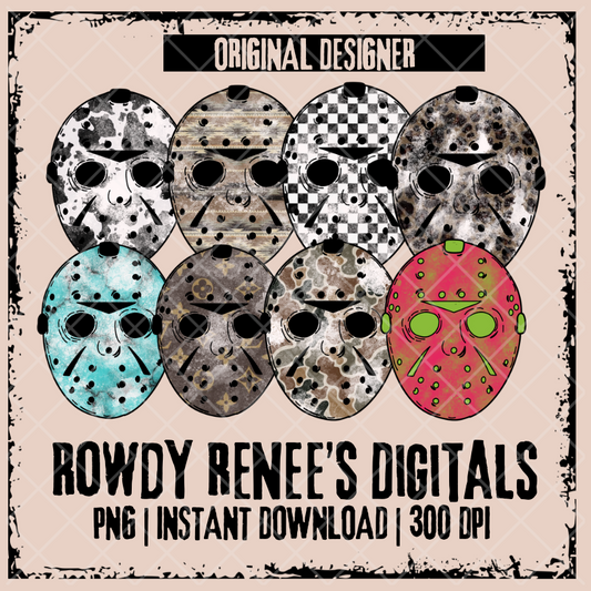 Patterned Jason masks