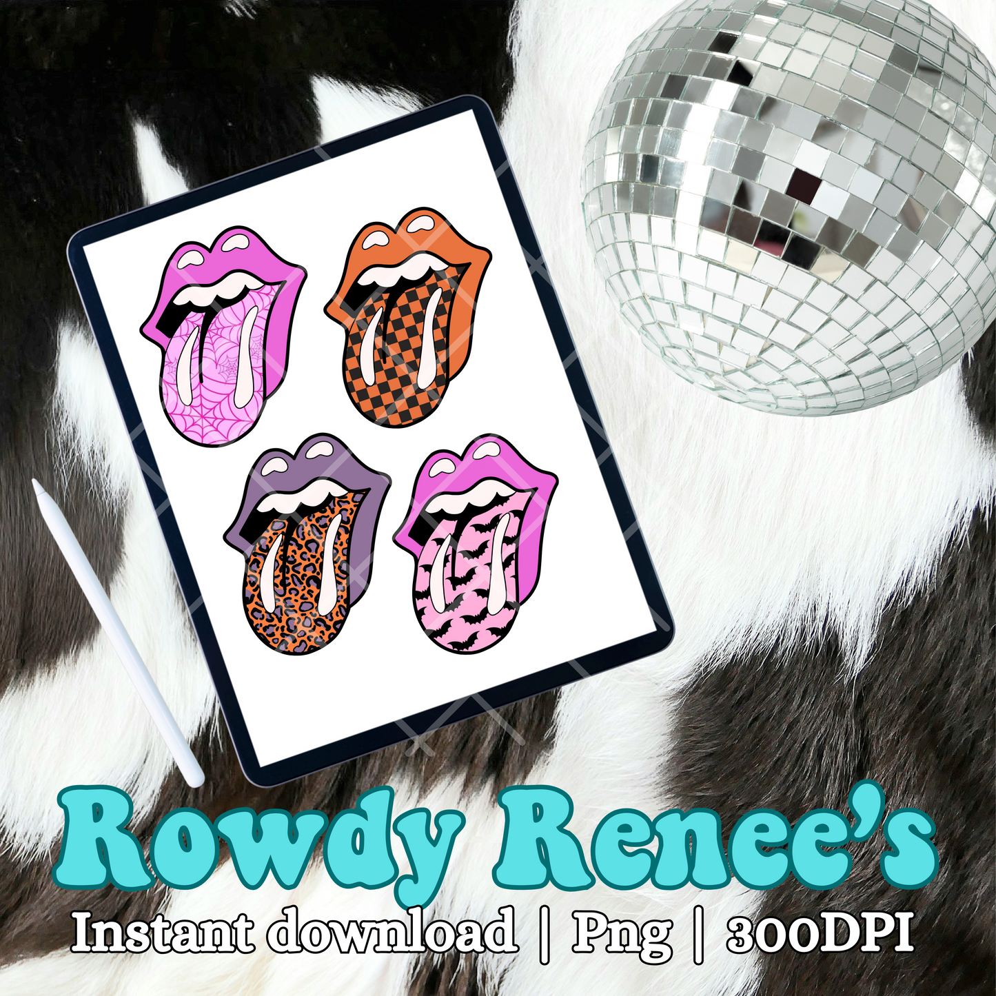 Rolling s tongue Halloween
