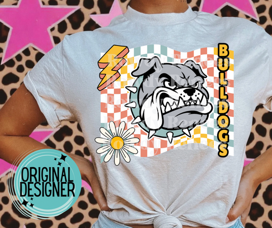 Bulldogs groovy design