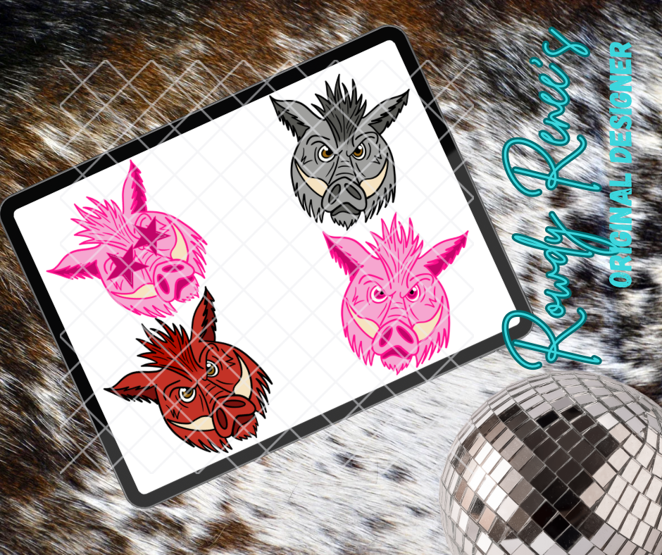 Boar mascot clipart