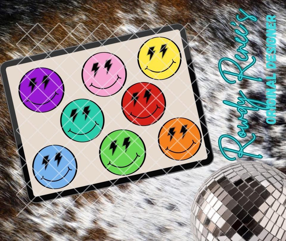 Colorful smiley