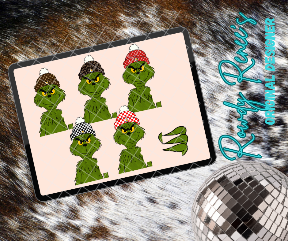 Green guy customizable drink
