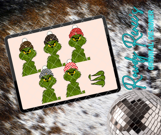 Green guy customizable drink