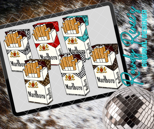 Patterned cigs