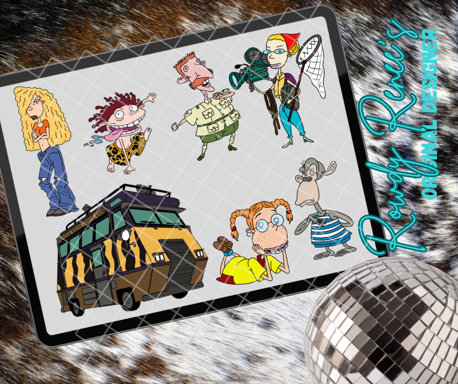 Wild thornberry clipart bundle