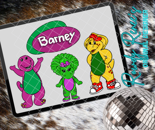 Barney clipart pack