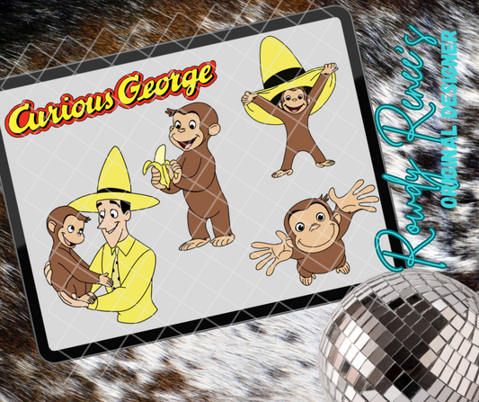 Curious monkey clipart